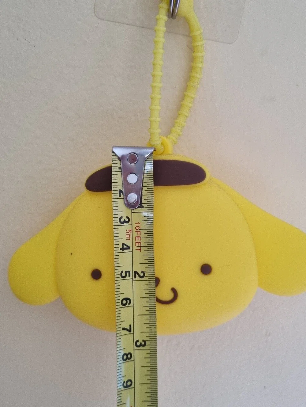 Sanrio Hello Kitty friend Pompompurin Coin Purse Keychain Wallet coins bag Pvc